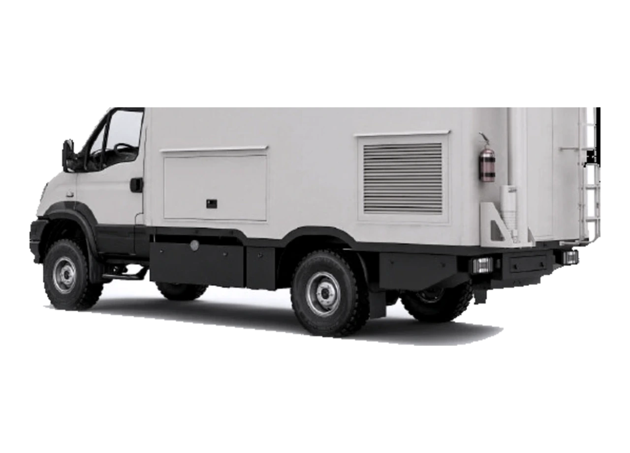 Broadband Communication Vehicle — illustration