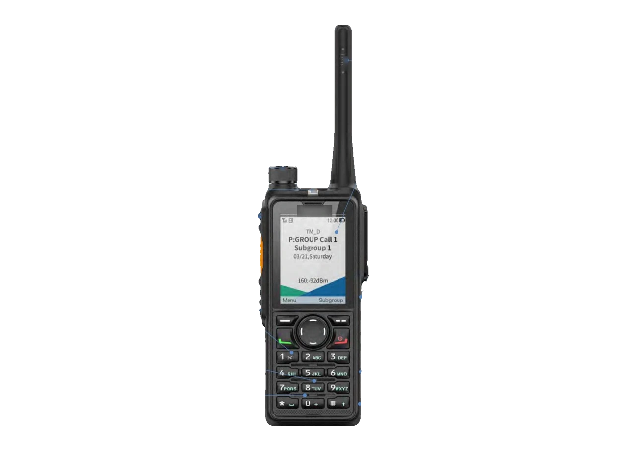 Digital Portable Radio — illustration