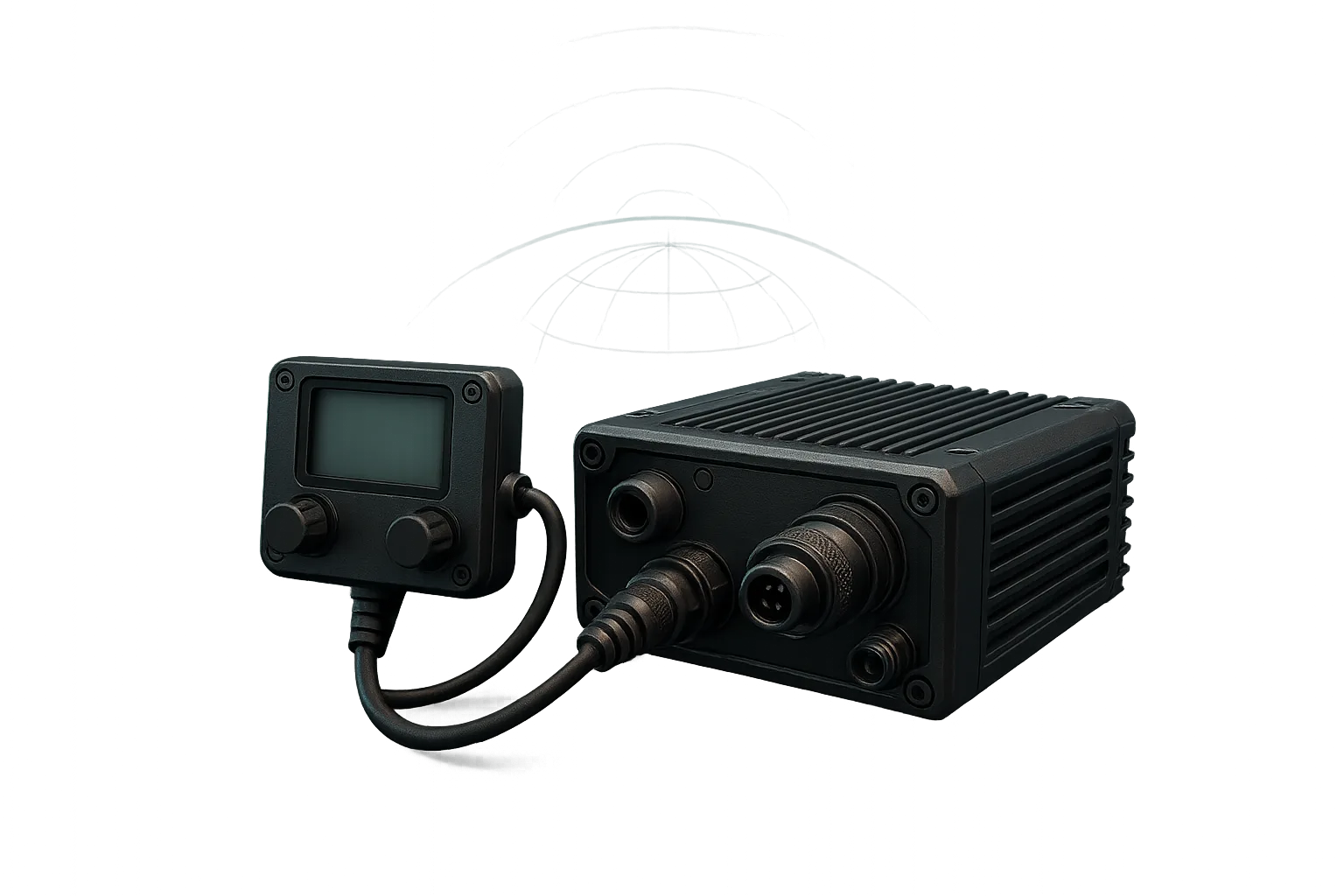 HF Long-Range Radio — illustration