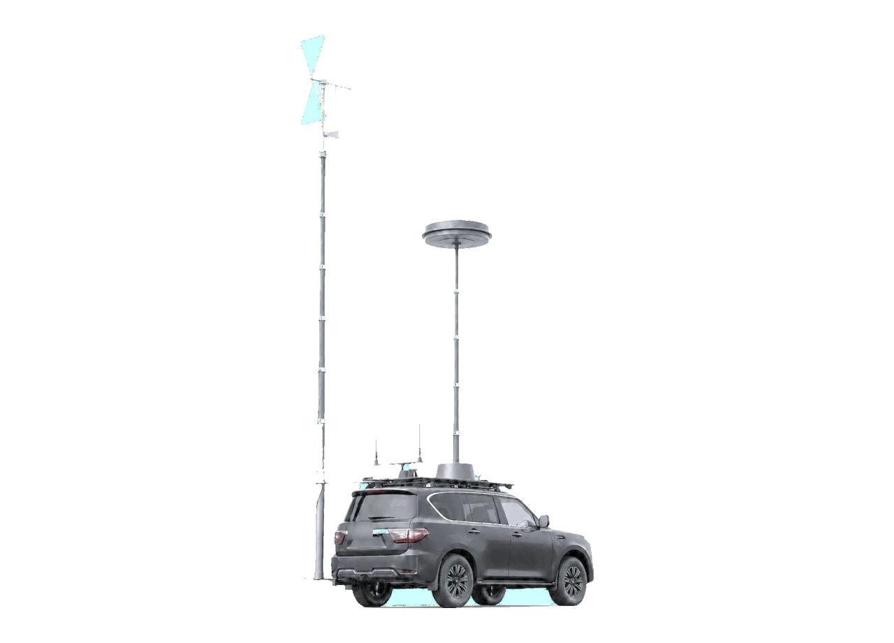 Spectrum Monitoring Vehicle — illustration